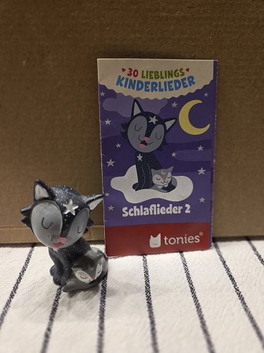 Tonie Figur Schlafkatze grau Schlaflieder 2
