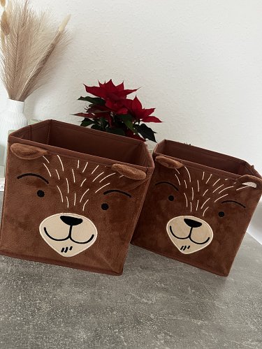 Süße Bären-Aufbewahrungsboxen