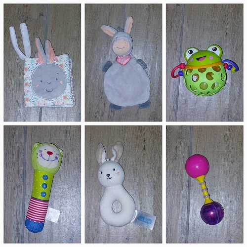 5€ für 6er Set Babyspielzeug