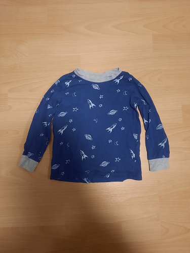 Kinder "Weltall" Pyjama Oberteil