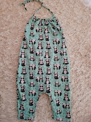 Overall Jumpsuit Panda Neckolder 86