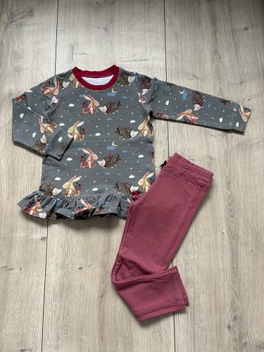 Handmade Set Tunika/ Pullover Leggins 98/104