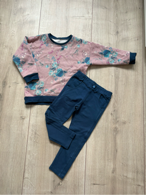 Handmade Set Pullover und Hose  98/104