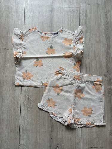 2-teiliges  Leinen Set 98/104 neu