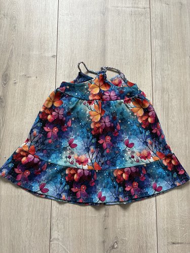 Handmade Kleid aus Rippjersey 98/104