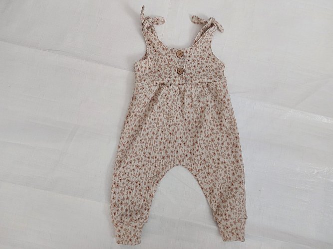 Handmade Einteiler Overall Strampler Latzhöschen 68 neu