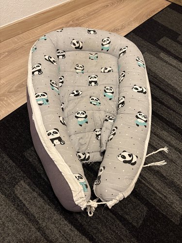 Selbstgemachtes Babynestchen