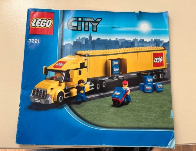 Lego City Post LKW