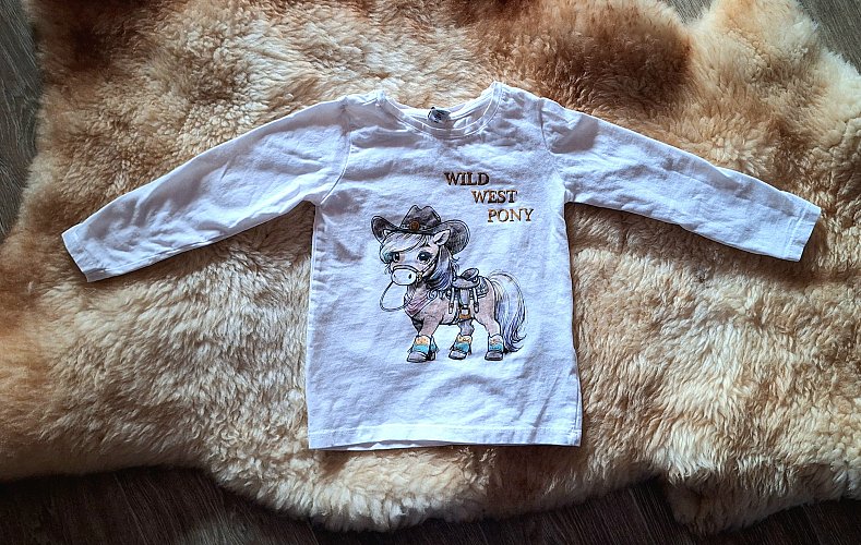 Langarmshirt|Wild West Pony |Gr. 98|DopoDopo