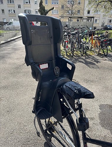 TOP Fahrrad Kindersitz Britax Römer Jockey Comfort + Zubehör