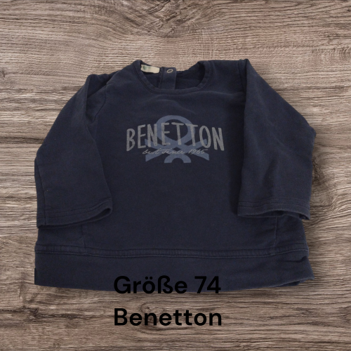 Pullover blau 74 Benetton