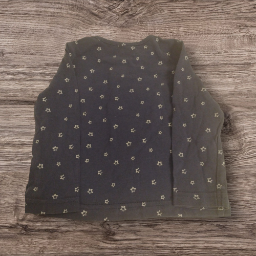 Longsleeve blau mit Sternen 74/80 Impidimpi