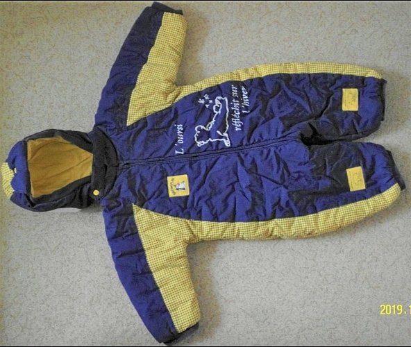 Kinderschneeanzug Babyschneeanzug Gr. 74/80, top-Zustand