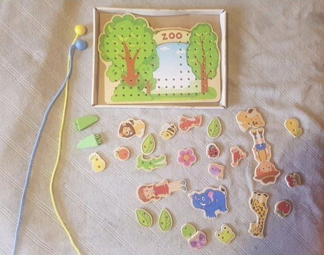 Spiel Kinderspiel "Zoo" im fast neuwertigen Zustand