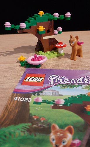 Lego Friends "Rehkitz im Wald" - komplett mit Bauanleitung