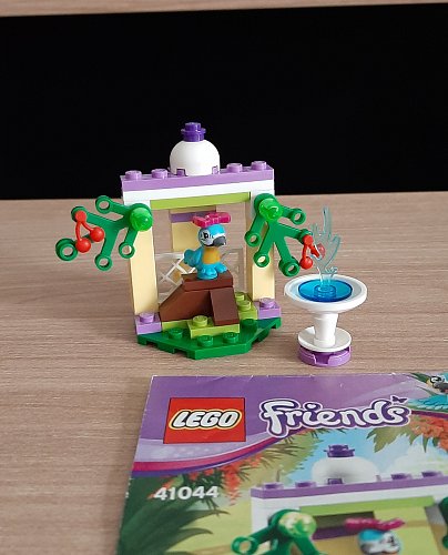 Lego Friends "Papageiengarten" - komplett mit Bauanleitung