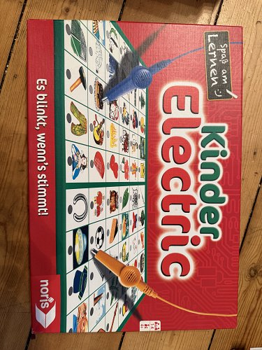 Kinder Electric – Spaß am Lernen“ von Noris.