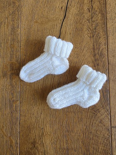 Stricksocken Baby Neu