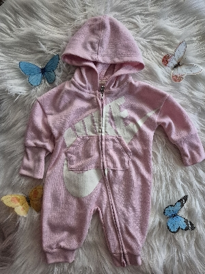 Mädchen Overall von Nike Größe 56-62 in rosa