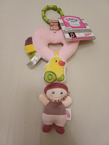 Baby Rassel von Baby Born Neu mit Etikett rosa